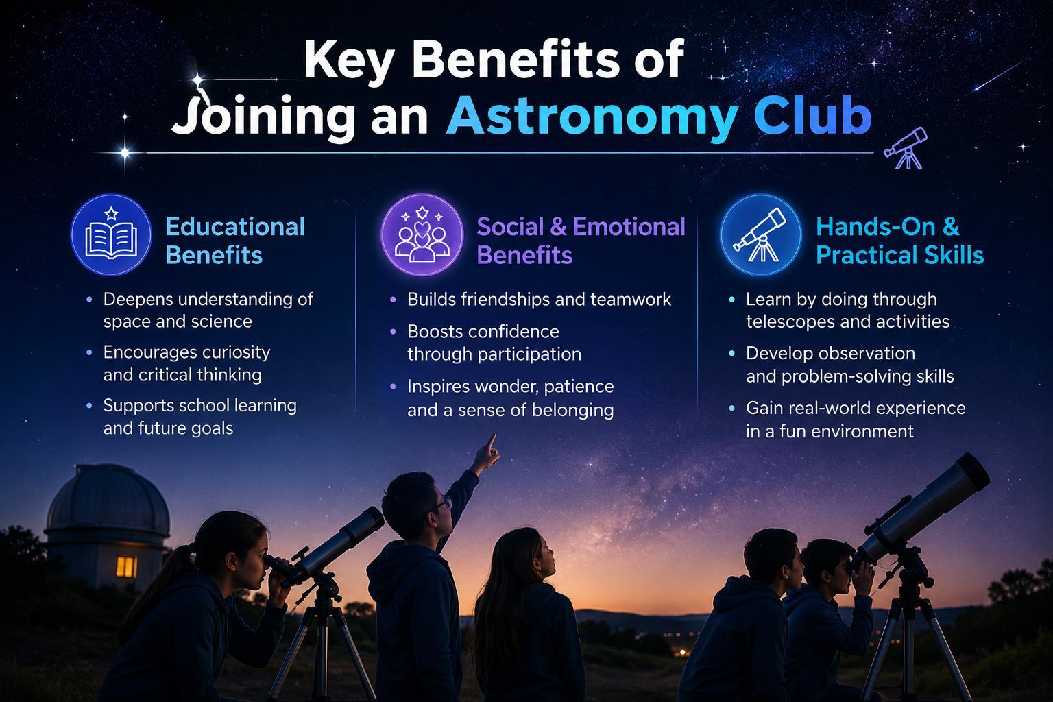 Key Benefits of Joining an Astronomy Club